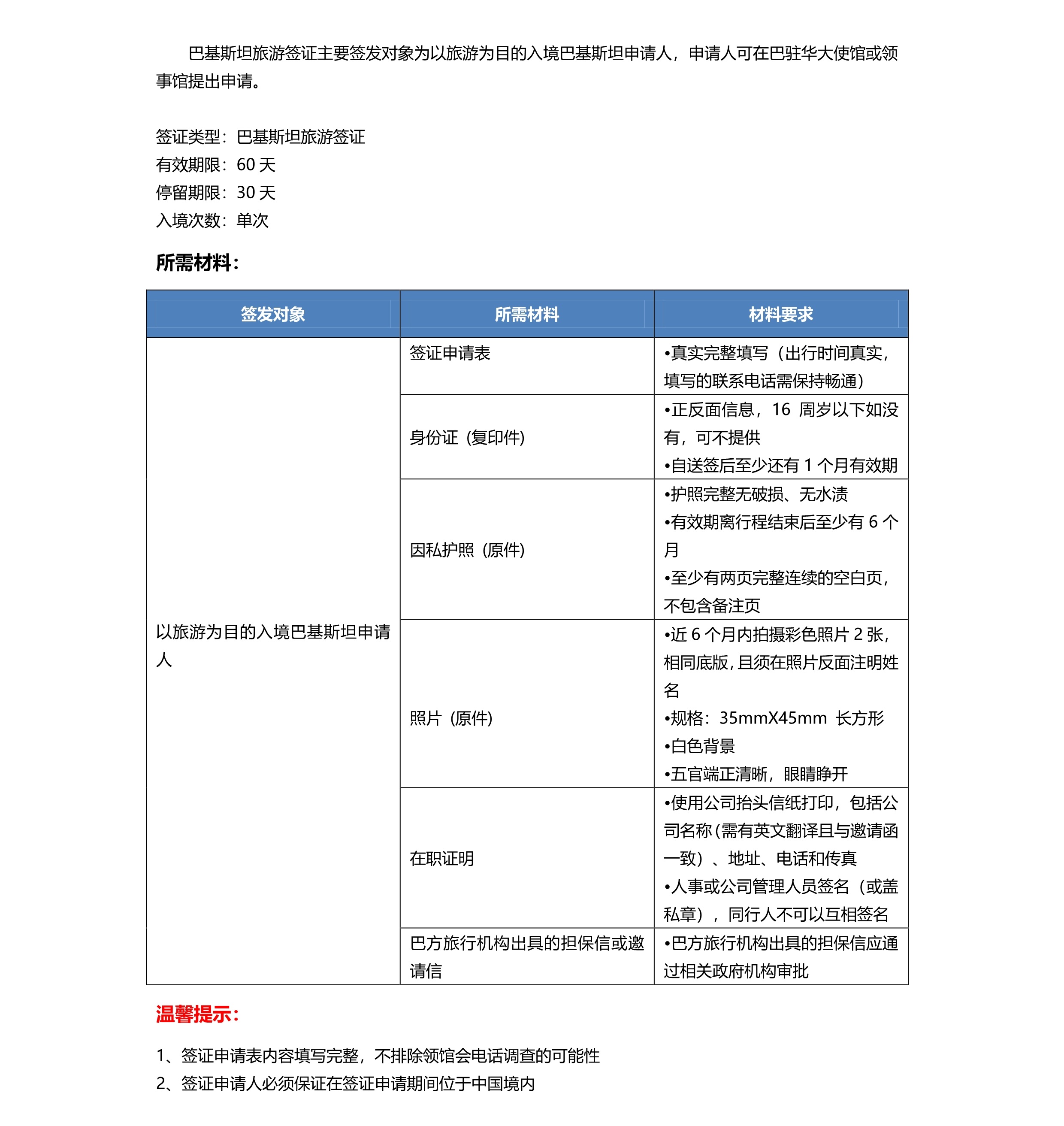 巴基斯坦旅游签证所需材料_1.jpg